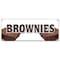 Signmission BROWNIES BANNER SIGN bakery chewy warm homemade best chocolate blondies B-Brownies - alternate 1